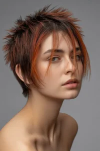 Long Pixie Bob with Spiky Texture
