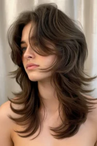 Long Shag with Deep Side Part