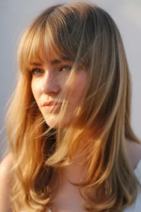 Long Shag with Layered Bangs