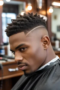 Low Taper Fade + Natural Top