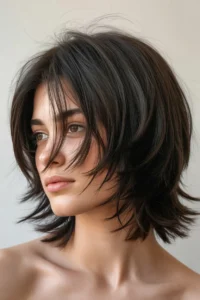 Medium Shag with Razor Cut Layers