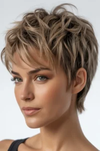 Messy Pixie With Volume