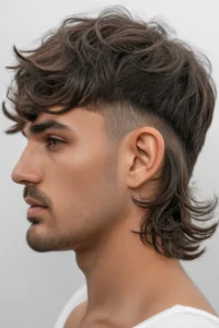 Modern Shag Faded Mullet
