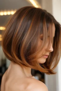 Old Money Bob with Caramel Dimension