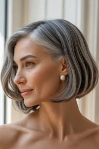 Old Money Bob with Natural Gray Blend