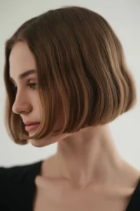 Old Money Bob with Neck-Length Cut