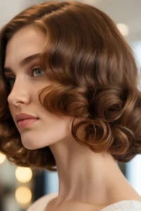 Old Money Bob with Soft Curl Ends