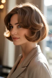 Old Money Bob with Soft Side Fringe