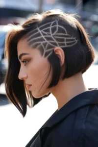 One-Side Undercut Bob