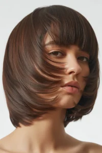 Razor Bob with Flipped Ends