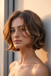 Razor Bob with Soft Waves