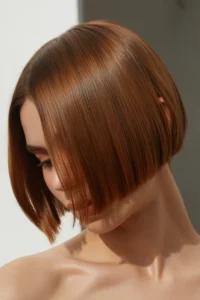 Razor Bob with Tucked Ends