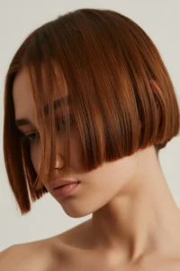 Razor Cut Bob with Minimal Layers