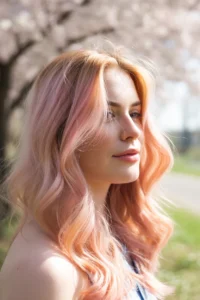 Rose Gold Hair