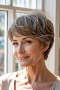 Short Cut With Soft Fringe