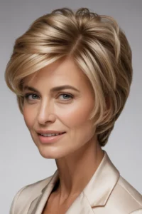 Short Hair With Crown Volume