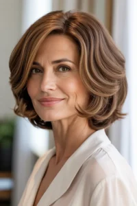 Short Hairstyle With Side Part