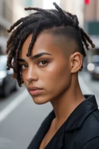 Short Locs with Undercut