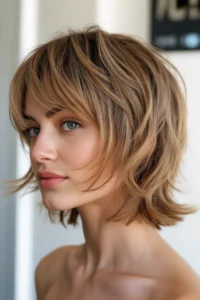 Short Shag Cut