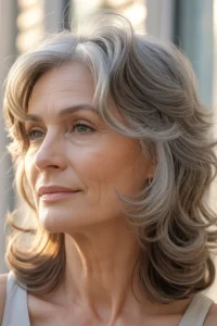 Shoulder-Length Layered Cut