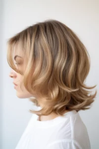 Shoulder-Length Layers with Volume
