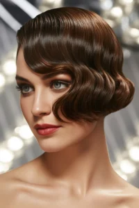 Side-Part Glam Waves