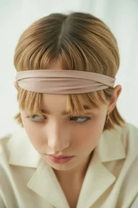 Sleek Straight Hair + Headband