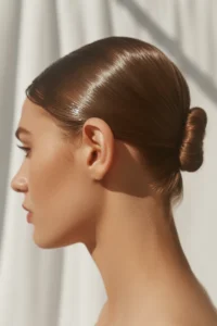 Slicked-Back Bun