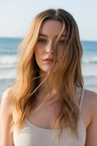 Streaky Highlights in Beach Waves