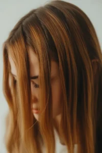 Subtle Caramel Highlights