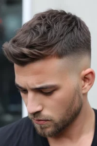 Subtle Mullet with Beard Blend