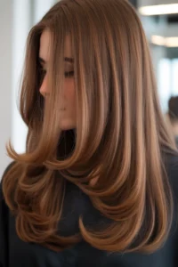 U-Cut Layers for Long Hair