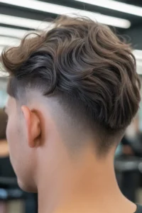 Wavy Faded Mullet