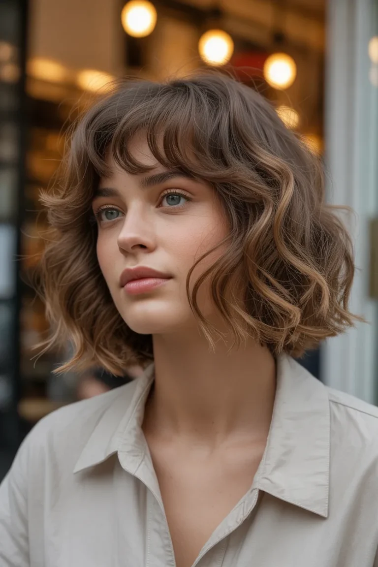 Wavy French Bob