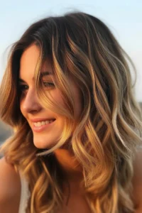 Wolf Cut with Balayage Highlights