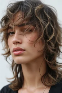 Wolf Cut with Messy Texture