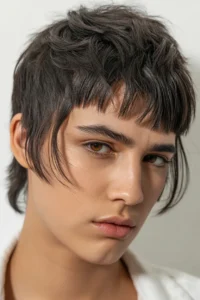 Wolf Cut with Micro Bangs