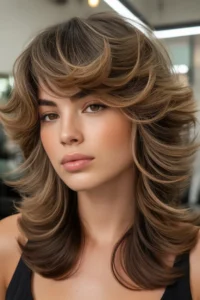 Wolf Cut with Volume Crown