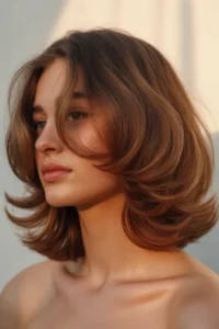 90s Blowout Lob (Long Bob Glam)