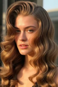 90s Blowout with Deep Side Part