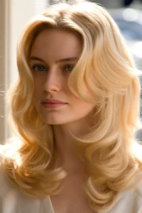 Champagne Blonde Waves
