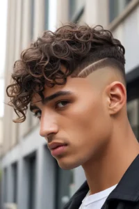 Curly Fringe (Front Curls Focus)