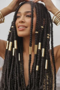 Faux Locs Birthday Glam