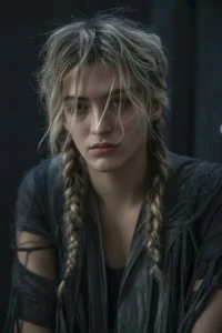 Grunge Braids (Messy Twin Braids)