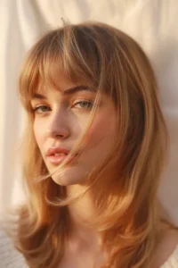 Kitty Cut with Curtain Bangs