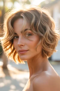 Kitty Cut with Soft Waves