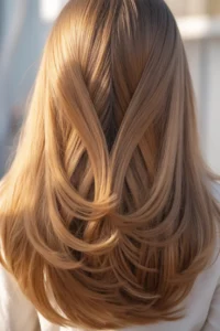 Kitty Cut with Subtle Layered V Shape