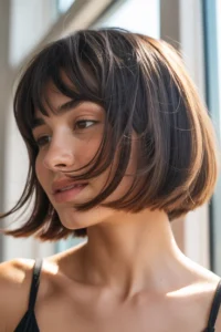 Kitty Cut with Wispy Bangs