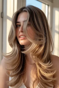 Long Kitty Cut with Feathered Ends