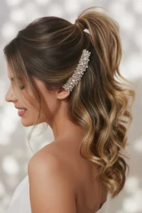 Princess Ponytail with Loose Curls